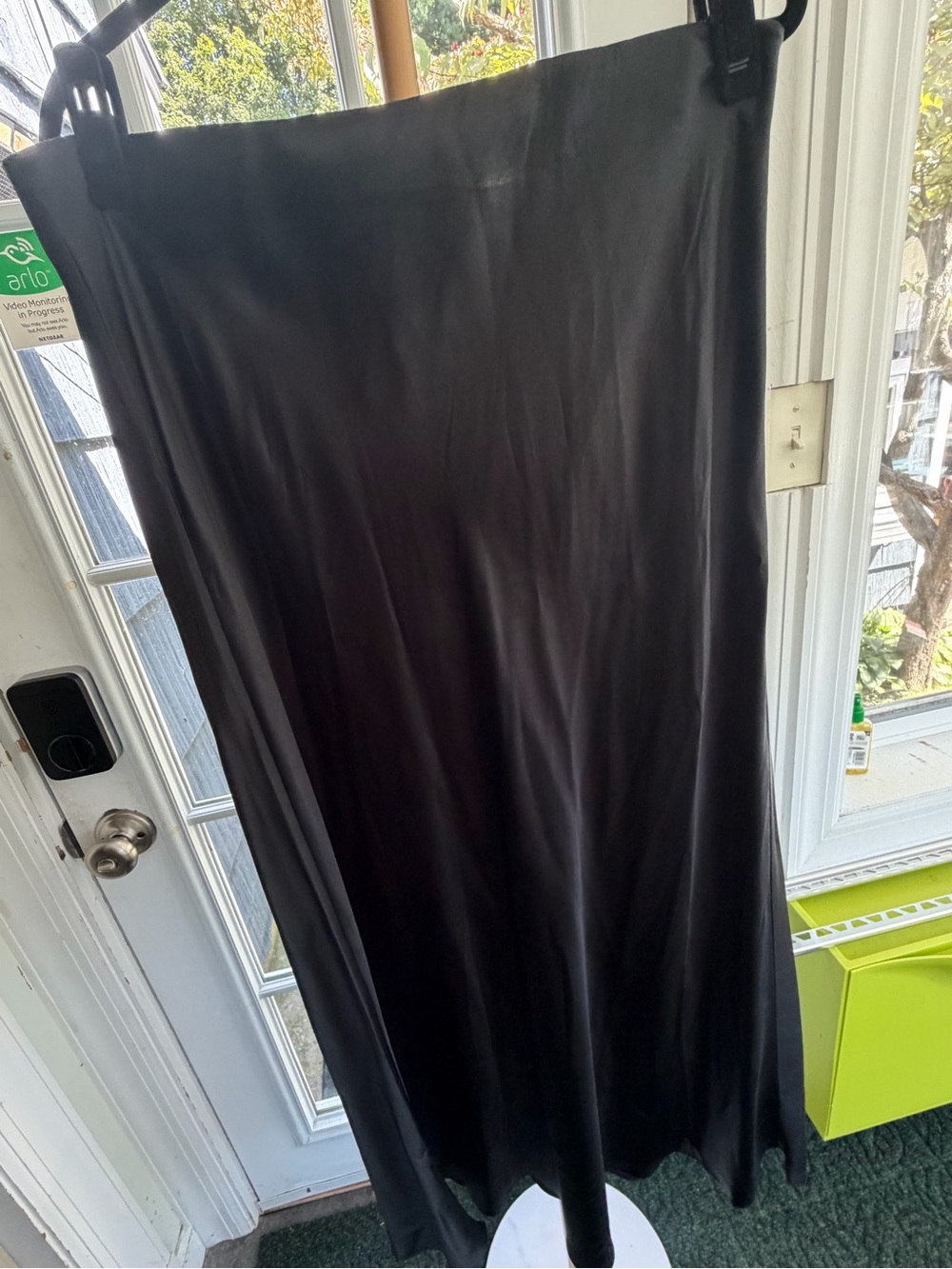 Quince Black Washable Silk Maxi Skirt - Picture 6 of 6